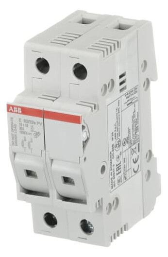 1St. ABB E 92/32s PV Sicherungs-Trennschalter für Sicherungseinsatz 10,3 x 38mm mit Sicherungsüberwachungsanzeige 2CSM256913R1801