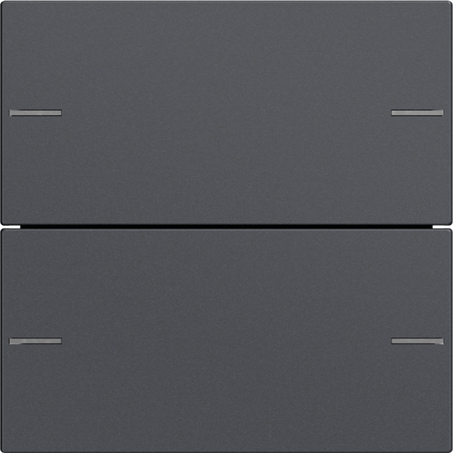 1St. Gira 575228 Wippenset 2fach für Tastsensor 4, Anthrazit