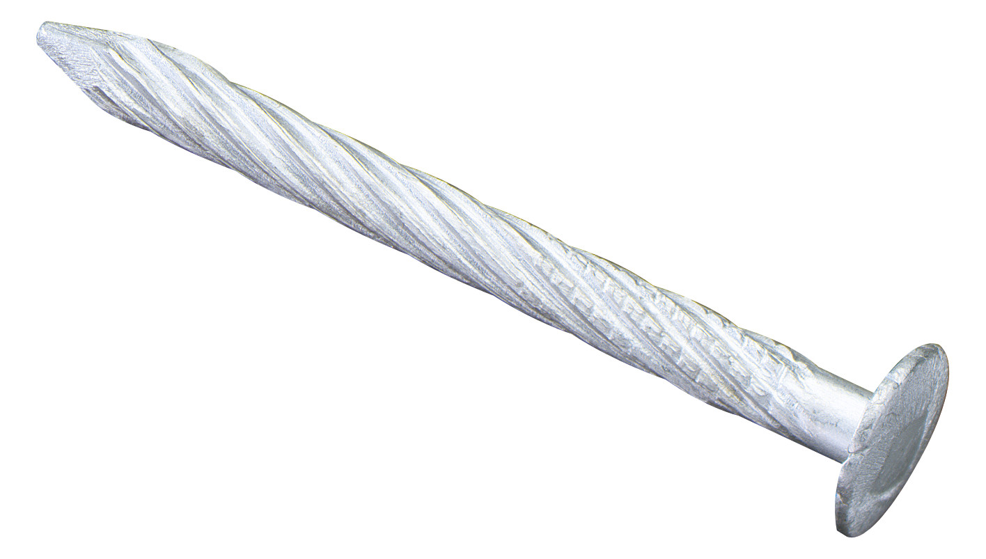 100St. Spelsberg NA-AL Aluminium-Nagel geriffelt