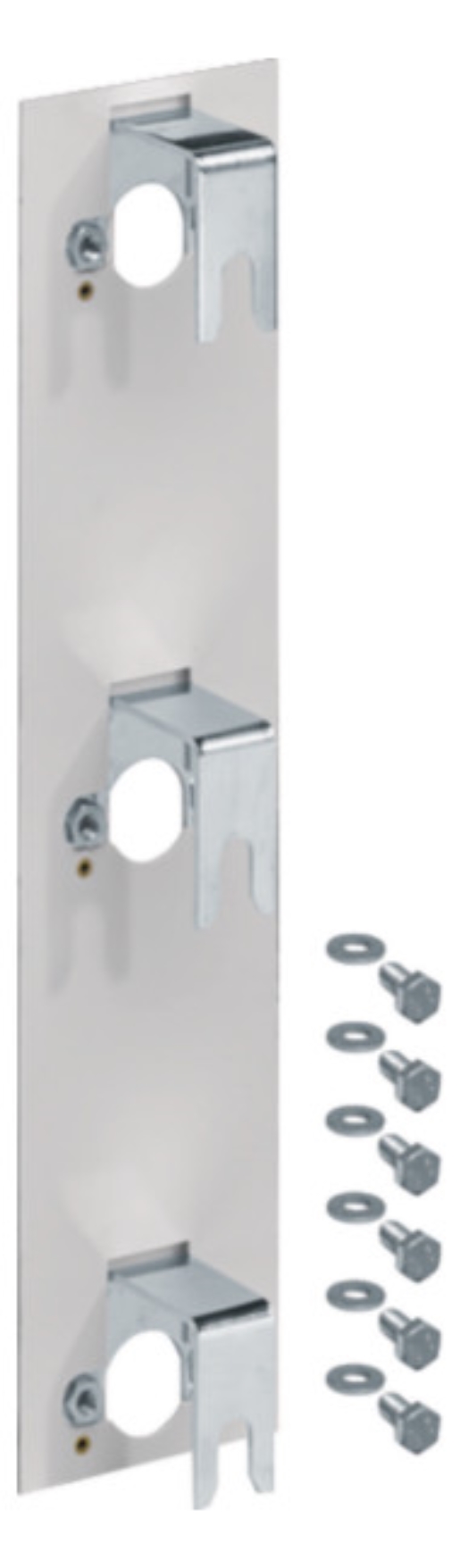 1St. Hager LVZ00DA185-185 Doppeladapter 2xNH00/185mm auf 185mm SaS