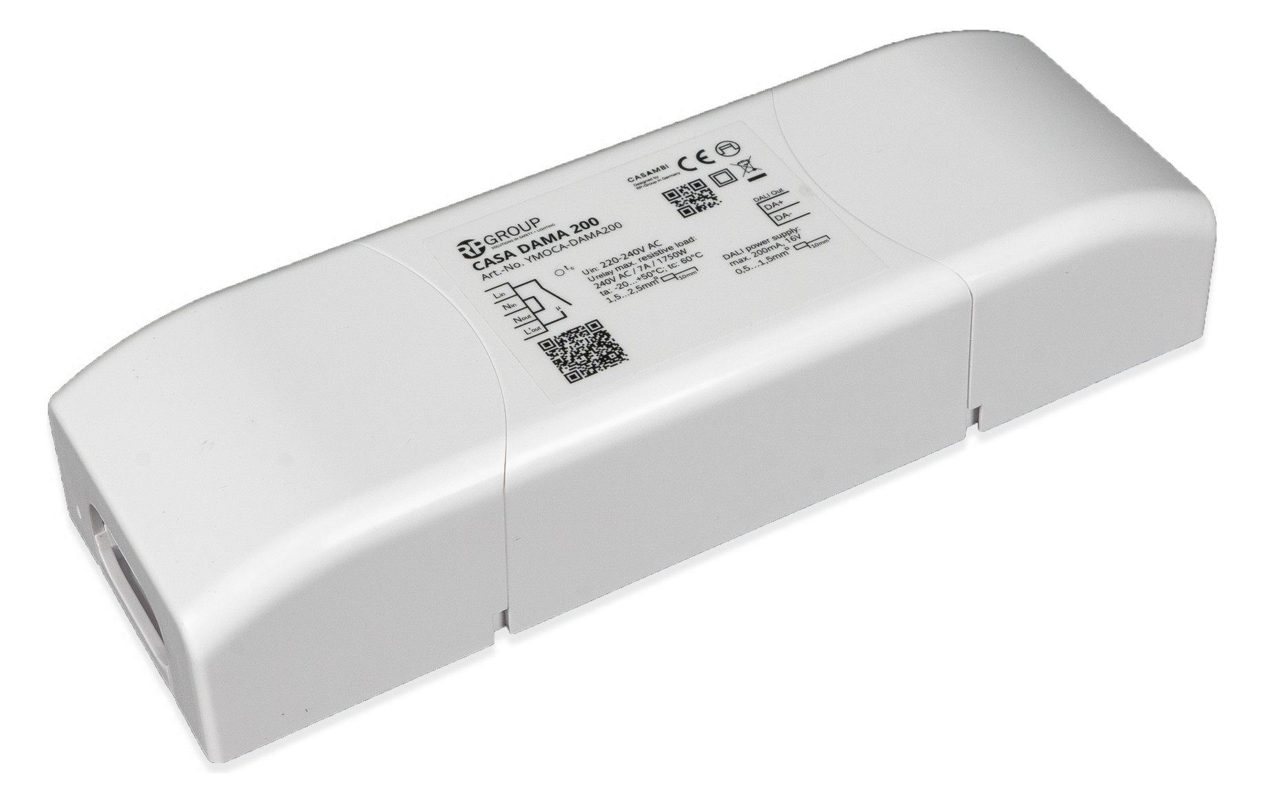 1St. RP-tech YMOCA-DAMA200 Casa DALI Master Bluetooth Steuermodul,