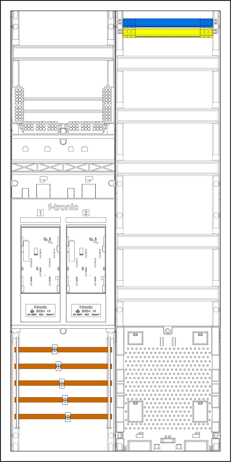 1St. F-Tronic EHZ722APZL EHZ722APZL, 2 ZP, 1 VAPZ 7195250