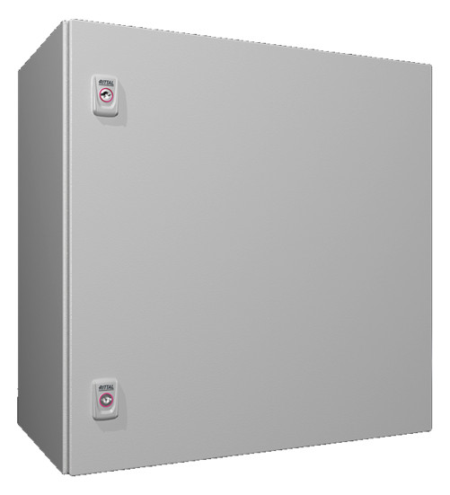 1St. Rittal AX 1360.000 Kompakt-Schaltschrank AX, 1-türig, BHT 600x600x350mm