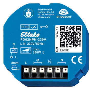 1St. Eltako FD62NPN-230V Funk-Universal-Dimmaktor