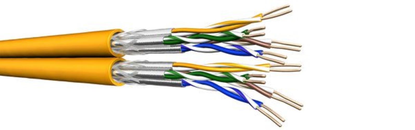 500m Draka UC1200 HS23 C7A S/FTP 2x4P LSHF-FR 500DW Duplex Cat.7A Dca 500m Trommel