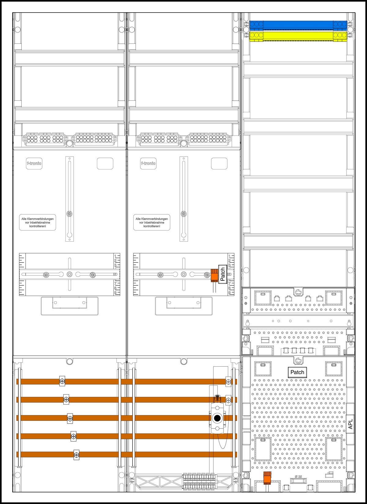 1St. F-Tronic 3HZ732APZRFZD01 3HZ732APZRFZD01, 2 ZP, 1 VAPZRFZ inkl. APL, SPVGD01, 2 PPV, 1 PL150 7190466