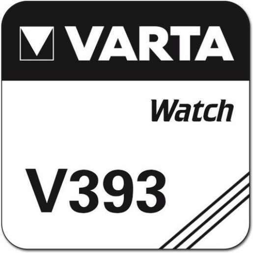 1St. Varta Knopfzelle V393 1,55V 75mAh 00393101111 *Blister a 1 St.