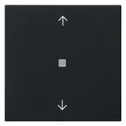 1St. Gira KNX RF Bedienaufs.1f Pfeile 5105005 System 55 Schwarz m