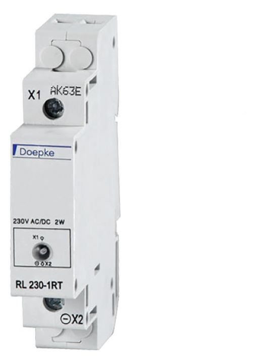 1St. Doepke RL230-1RT Leuchtmelder Rot LED 230V AC