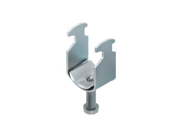 100St. Niedax B 46 AL Hammerfuß-Bügelschelle, für 1 Kabel