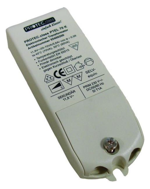 1St. Protec.class PTEL 60 Elektronischer Trafo 20-60 VA