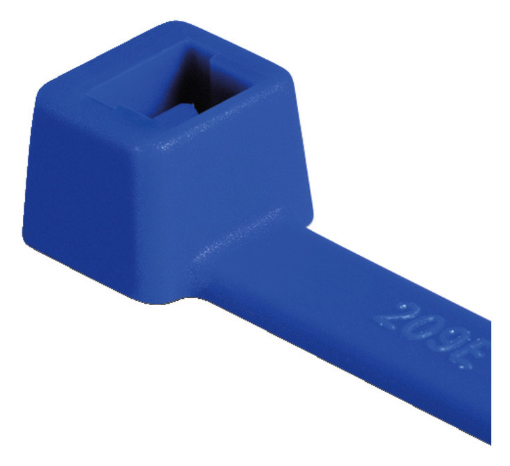 100St. Hellermann Tyton 111-00659 Kabelbinder 100x2.5 Blau 100 ST T18R-ETFE-BU-C