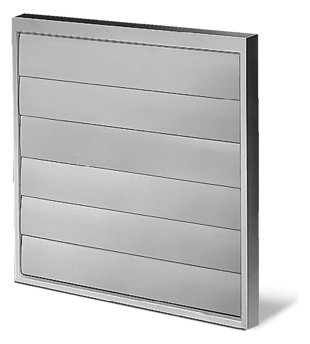 1St. Helios 00759 Rohreinschubventilator Zubehör Verschlussklappe, 225/250 mm, hellgrau, VK 250 VK 250