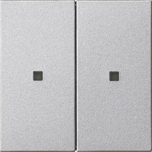 1St. Gira 510726 RF Bedienaufs. 2f KNX System 55 F Alu