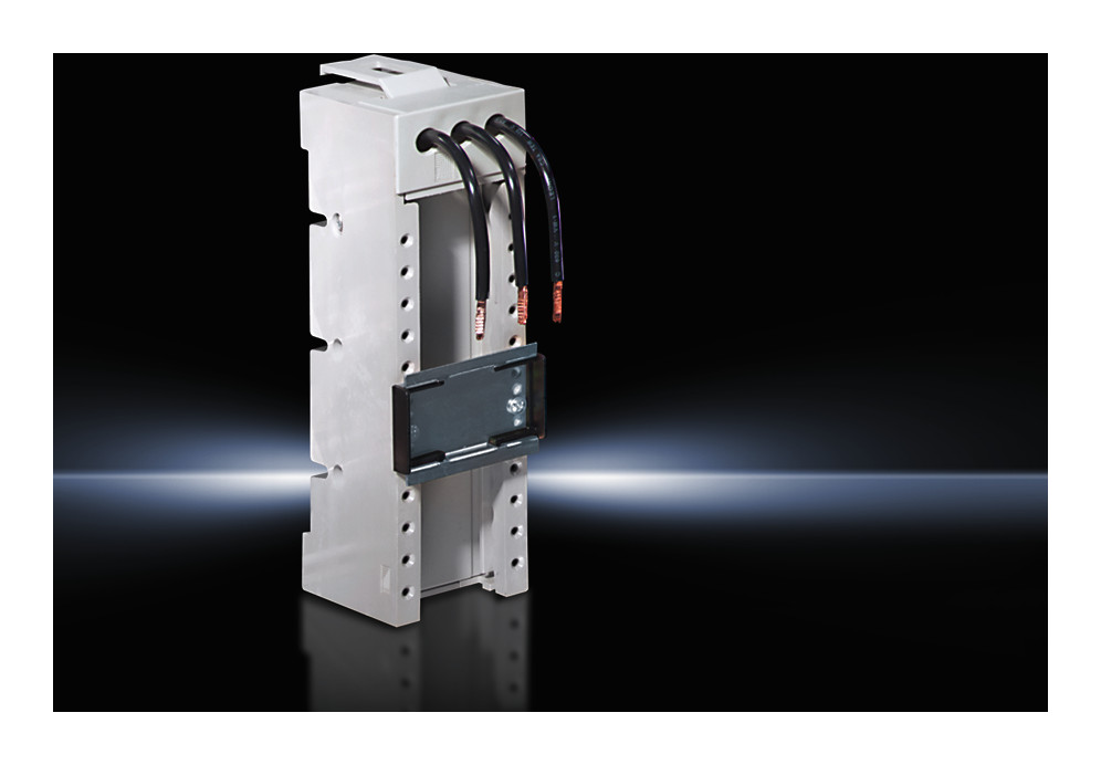 1St. Rittal SV 9614.100 Mini-PLS Geräteadapter 25A, 3-polig, AWG12, B=45 mm, TS 7,5 mm (40 mm) 9614100