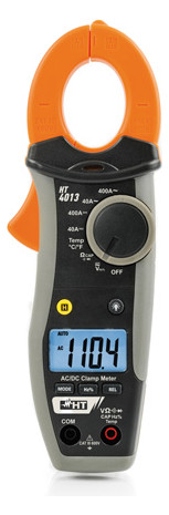 1St. HT HT4013 Digitale AC/DC Stromzange 0,01A bis 400A