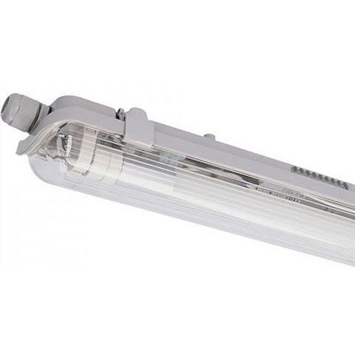 1St. NEWLEC NLEDFRWTUBE120_2160L Feuchtraumwannenleuchte inkl .Tube, 1x18W