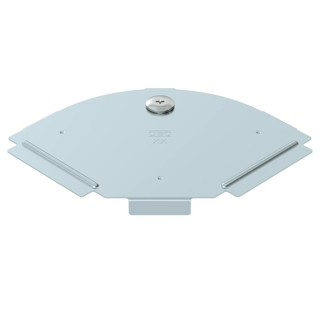 1St. OBO Bettermann RBD 90 100 FS Deckel für 90-Bogen