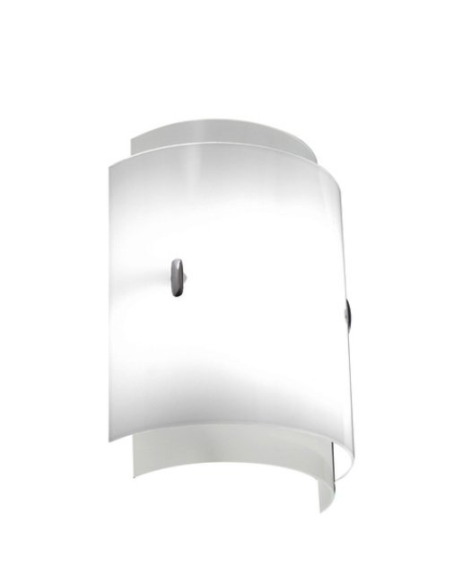 1St. ESYLUX AL GARDA WL OP MD BK Wandleuchte