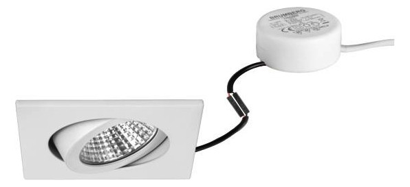 1St.Brumberg 40365073 LED-Einbaustrahler 230 V AC, 50 Hz, 6 W 1St.Brumberg 40365073 LED-Einbaustrahler 230 V AC, 50 Hz, 6 W
