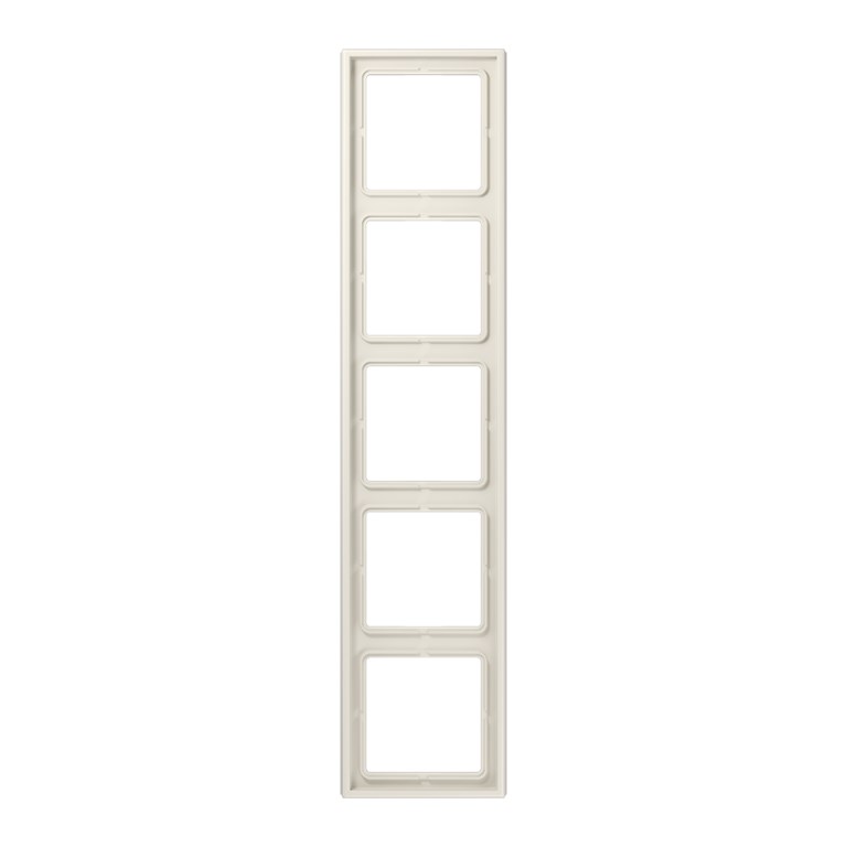 1St. Jung LS985W Rahmen 5fach für waagerechte und senkrechte Kombination LS 985 W 1St. Jung LS985W Rahmen 5fach für waagerechte und senkrechte Kombination LS 985 W