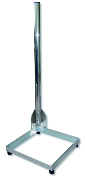 1St. WEIss BS5050 Balkonstaender ALU 50 x 50cm x 1m