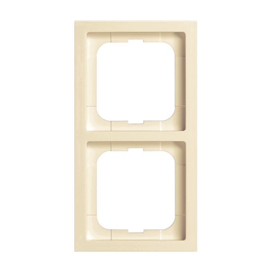 1St. Busch-Jaeger 1722-182K future linear-2-fach Rahmen future linear elfenbeinweiß