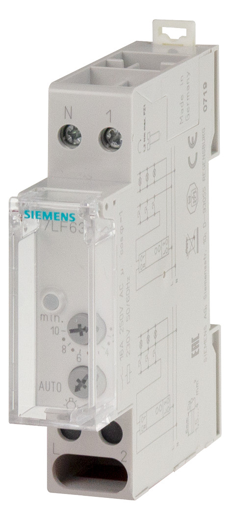 1St. Siemens 7LF6310 Treppenlichtzeitschalter,230V 1 Schliesser 16A 230V,50Hz 1St. Siemens 7LF6310 Treppenlichtzeitschalter,230V 1 Schliesser 16A 230V,50Hz