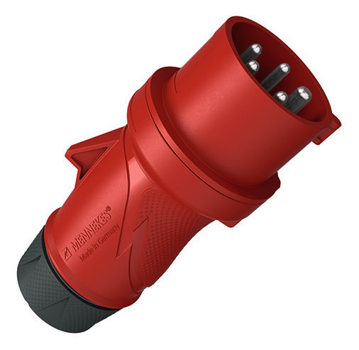 1St. Mennekes 13563 CEE Stecker Xtra R 16A 5p 6h 400V...