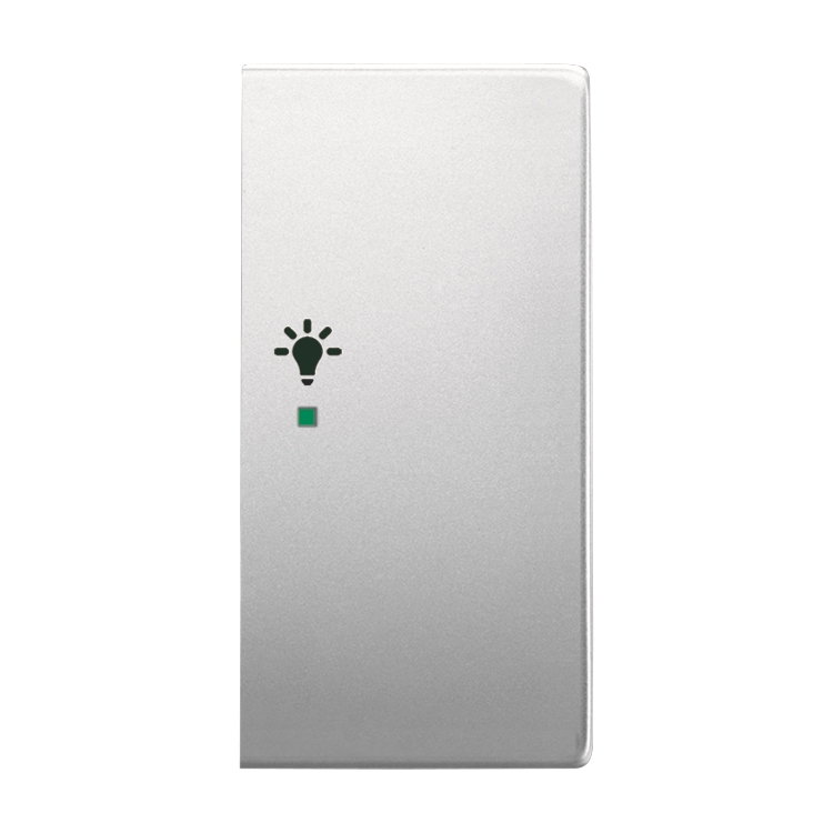 1St. Busch-Jaeger 6231-22-866 Wippe, 2-fach rechts, mit Symbol Licht Busch-free@home edelstahl