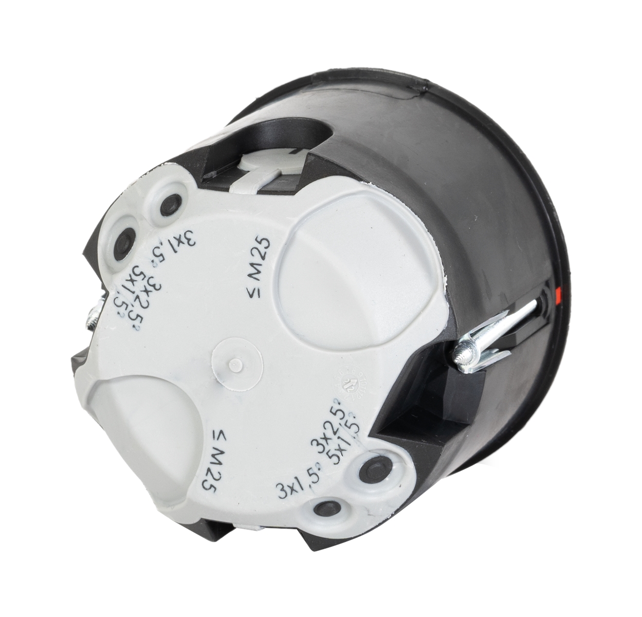 10St. F-Tronic BS3700TC HW Geräte-Verbindungsdose, BS3700TC, für Holzbau, Ø68mm, t=62mm, m. Leitungs-u. Rohrein 7500063