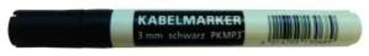 1St. Protec.class PKMP3 Kabelmarker 3mm Schwarz