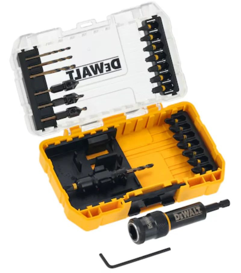 1St. Dewalt DT70779T Wechseladapter Bit&Bohrer-Set