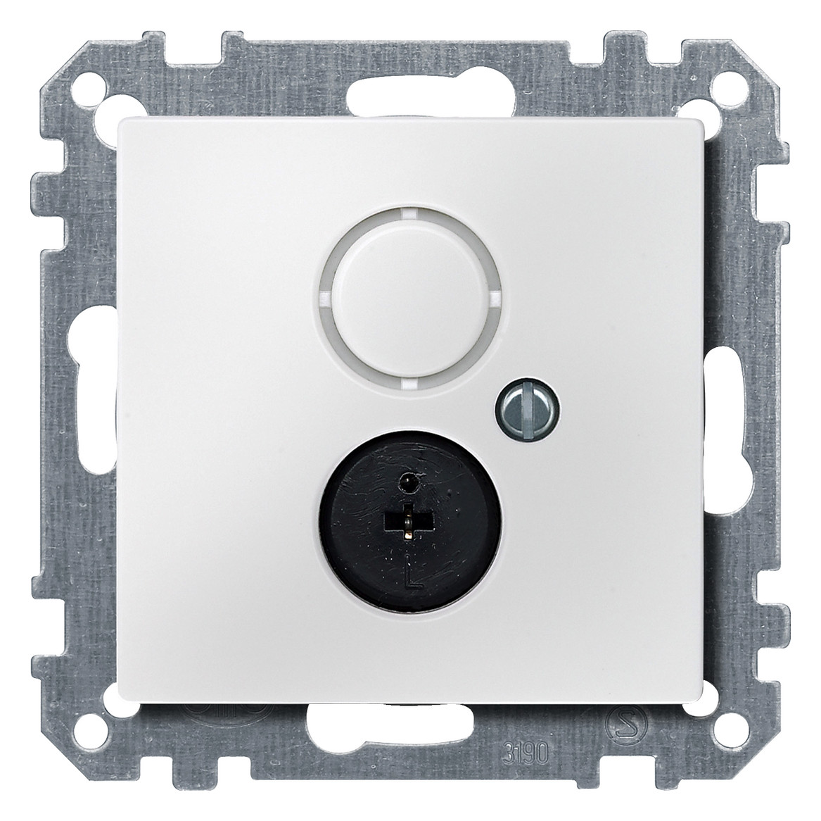 1St. Merten 297419 Lautsprecher-Steckdosen-Einsatz, polarweiß 1St. Merten 297419 Lautsprecher-Steckdosen-Einsatz, polarweiß