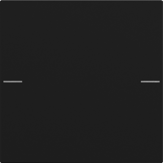 1St. Gira 5751005 Wippenset 1fach für Tastsensor 4, Schwarz matt