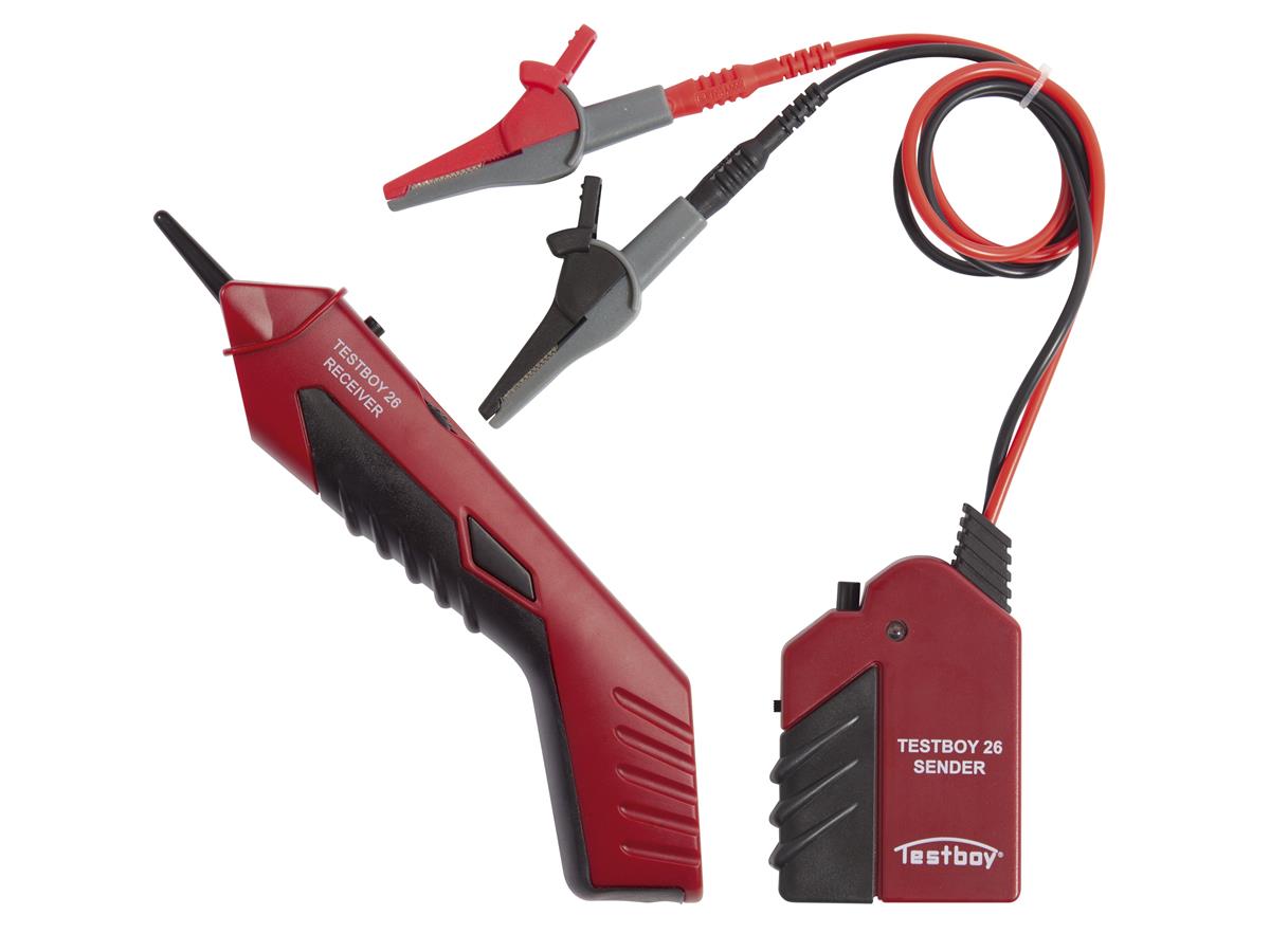 1St. Testboy 26 - Leitungssucher-Set, fremdspannungsgeschützt 230 x 55 x 23 / 55 x 57 x 23 mm 1St. Testboy 26 - Leitungssucher-Set, fremdspannungsgeschützt 230 x 55 x 23 / 55 x 57 x 23 mm...