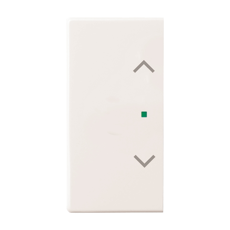 1St. Busch-Jaeger 6232-20-84 Wippe, 2-fach links/rechts, mit Symbol Jalousie Busch-free@home studioweiß