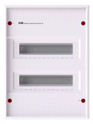 1St. Striebel AK624N3 AK624N3 Verteiler AP 24PLE 2RE ohne Tür
