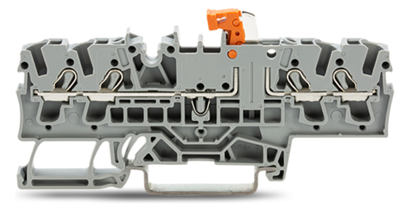 50St. WAGO 2002-1871 TOPJOB S 4-L-TRENNKLEMME, GRAU