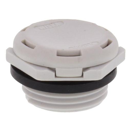 100St. WISKA EVPS 20 LG Atmende Verschlussschraube M20, lichtgra