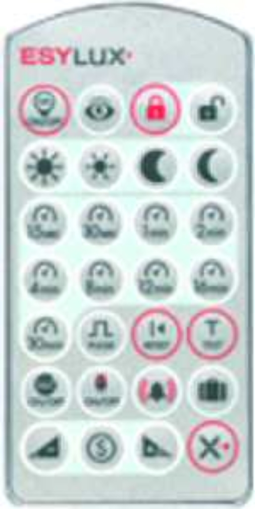 1St. Esylux Mobil-RCi Service-Fernbedienung EM10016004 MOBILRCI