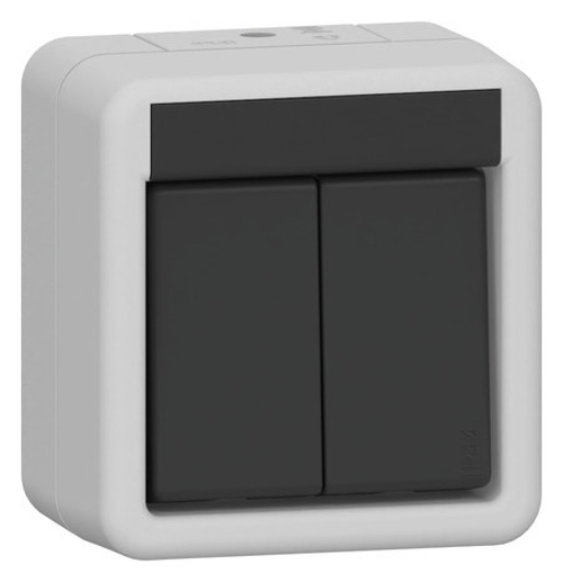 1St. Gira 310530 Wippschalter Serien WG AP Grau