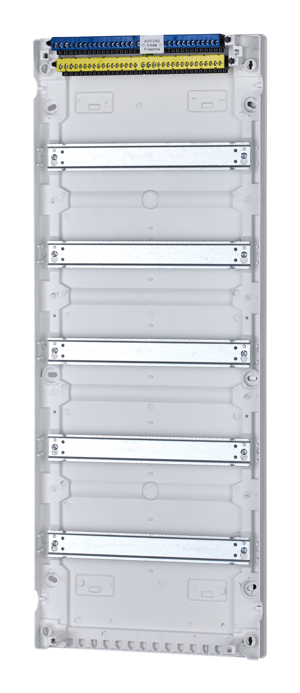 1St. F-Tronic VISION60+10ST AP Kleinvert. VISION 5r., VISION60+10, mit Schraubklemme 7220222