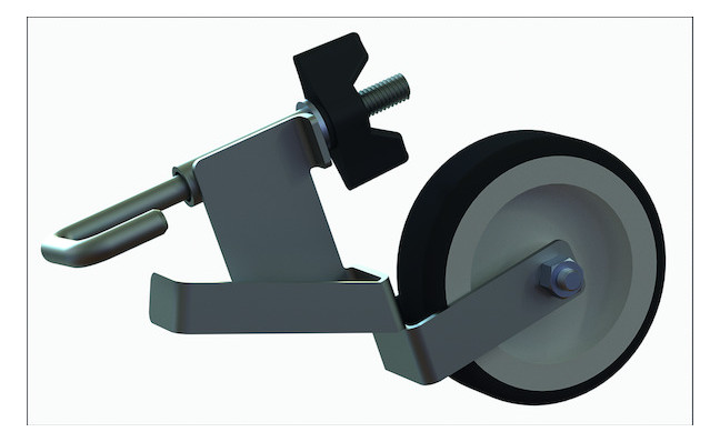 1St. Protec.class PTRST Transportrollen Stufenstehleiter