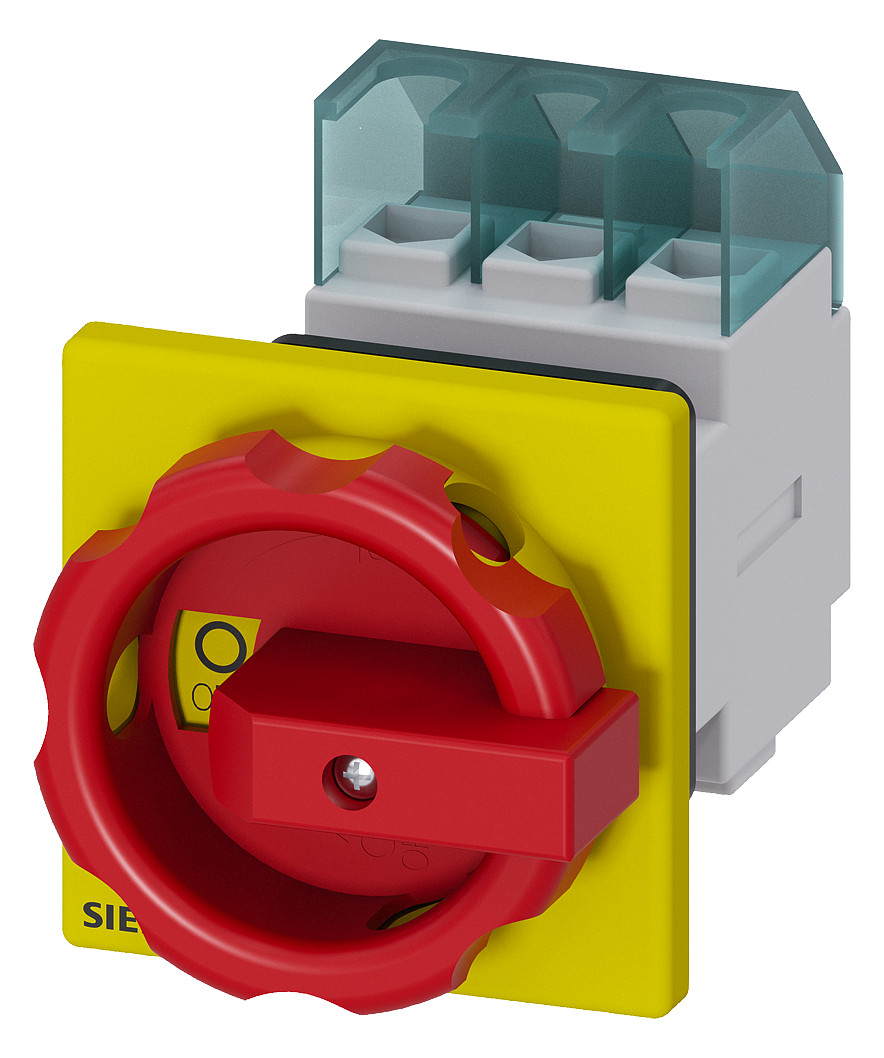 1St. Siemens 3LD2254-0TK53 SENTRON, Lasttrennschalter 3LD, Haupt-/Not-Aus-Schalter 3P