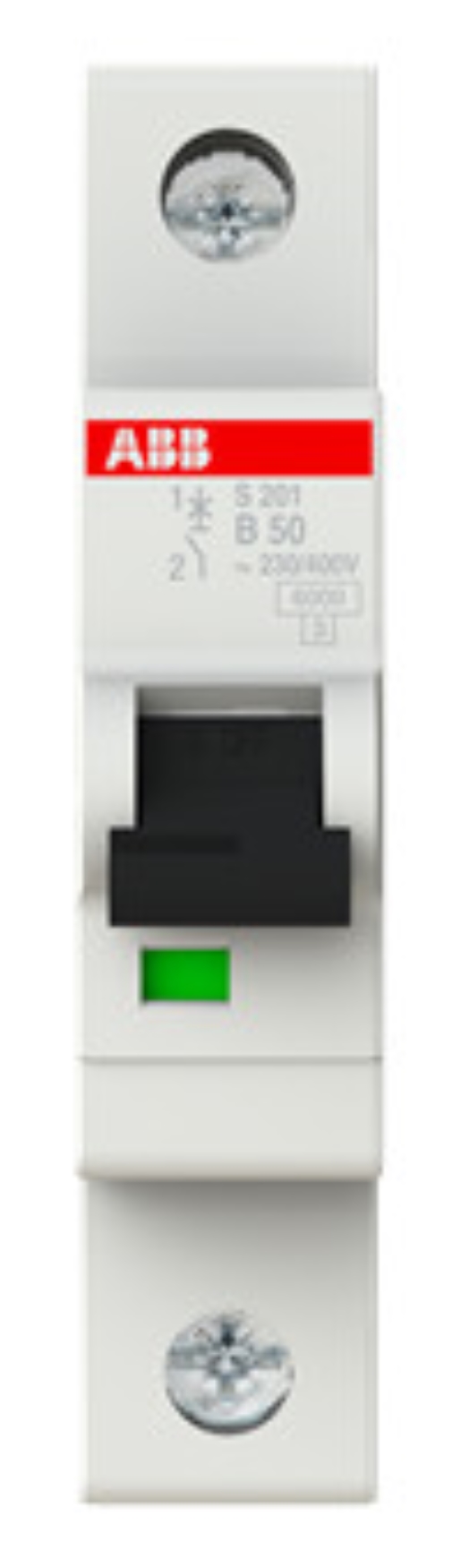 1St. ABB S201-B50 Sicherungsautomat B-Char., 6 kA, 50 A, 1P 2CDS251001R0505