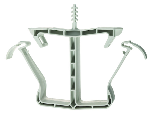 1St. Protec.class PSH60S Sammelhalterung 60 Kabel mit Steckduebel