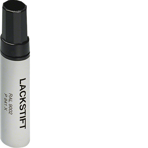 1St. Hager FZ791N Lackstift 9ml Farbe RAL 9010