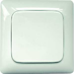 1St. Eltako FT55R-weiß Funktaster weiß batterie- und leitungslos ohne Rahmen 30000225