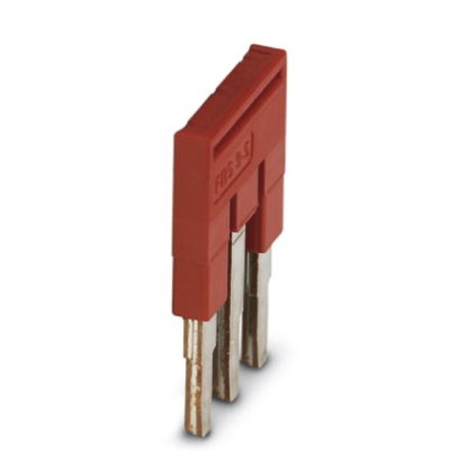 10St. Phoenix FBS 3-5 Steckbrücke Rastermaß: 5,2mm L=22,7mm B=14,2mm Polzahl: 3 rot 3030174...
